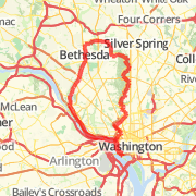 bike ride capital crescent around to rock creek and back