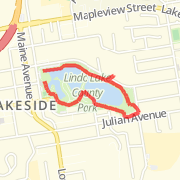 Walking to Lindo Park Elementary