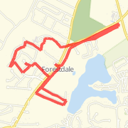 5 mile flat route