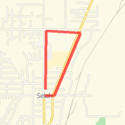 A run mapped on 07/05/2010
