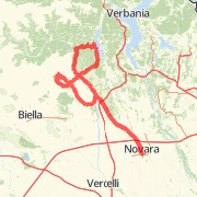 Novara-Cremosina-Colma-Alpe di Noveis-Sostegno-Novara