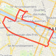 A walk mapped on 07/06/2010