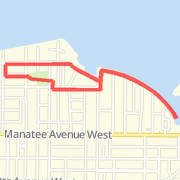End of River to 34th to A thru park and back