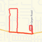 Walked the dog 2.64 mi on 04/17/2013