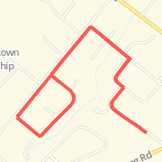 A 3.05 mi Run / Jog mapped on Wed Apr 17 2013