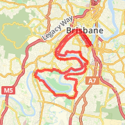 City-St Lucia-Graceville-Yeronga-West End-City Loop