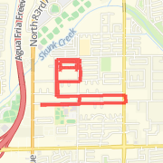Run start between 83rd and thunderbird and Bell, across from Rock Canyon Apartments