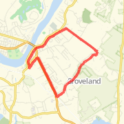 A 5.63 mi Run / Jog mapped on Fri Apr 19 2013