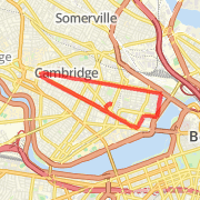 A 4.75 mi Run / Jog mapped on Sat Apr 20 2013