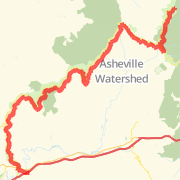Asheville to Mt. Mitchell Summit