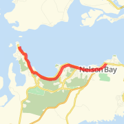 Soldiers Pt to Nelson Bay - 22km