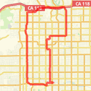 19.56mi COLT in reverse on 4/20/13