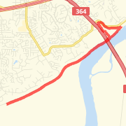 Imported Garmin Route (04/20/2013) Run route image