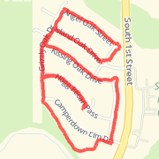 1.90mi dog walk on 4/21/13