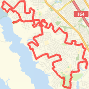 18.46 mi road cycling on 4/21/2013