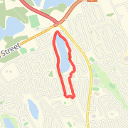 2.96 km Run in Dartmouth on 2013-04-21 6:58 PM
