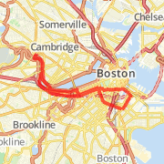 A 11.4 mi Bike Ride mapped on Sun Apr 21 2013