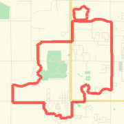 11.8 mile loop - lots of residential