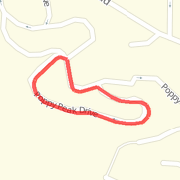 A 0.37 mi Walk mapped on Sun Apr 21 2013