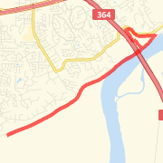 Imported Garmin Route (04/21/2013) Run route image