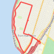 A 4.46 mi Run / Jog mapped on Mon Apr 22 2013