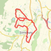 15.6 Simsbury Hilly loop