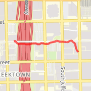 0.34 mi walk on 4/22/2013