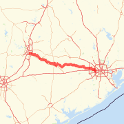 A 172.35 mi Bike Ride mapped on Mon Apr 22 2013