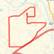 A run mapped on 07/10/2010