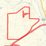 A run mapped on 07/10/2010
