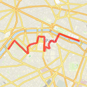 A very long walk mapped on 07/11/2010