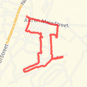 2.18 mi power walk on 4/22/2013