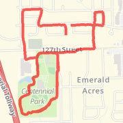 4.14mi run on 4/22/13