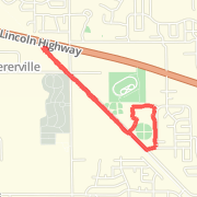 3.08 mi run, race/event on 04/22/2013