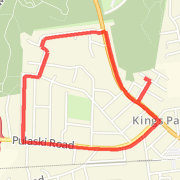 A 4.23 mi Run / Jog mapped on Mon Apr 22 2013
