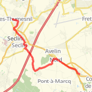 Rode 12.58 km on 23/04/2013