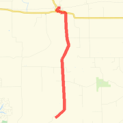 apple river 13 miles, broadway Run route image