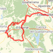 Villalba-El Escorial-Zarzalejo-Cruz Verde-Abantos-Villalba