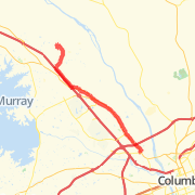 A 11.59 mi Run / Jog mapped on Tue Apr 23 2013