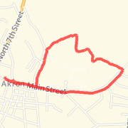 2.03 mi power walk on 4/23/2013