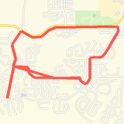 A run mapped on 07/12/2010