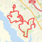 14.66 mi road cycling on 4/23/2013