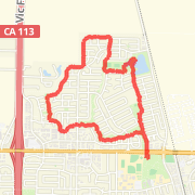 4.13mi run on 4/23/13