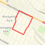 A walk mapped on 07/12/2010