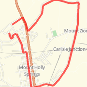 Mountain St. to McLand 5.3 mile Route