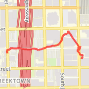 0.55 mi walk on 4/22/2013