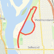 A 5.01 mi Run / Jog mapped on Wed Apr 24 2013