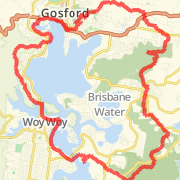 Brisbane Water Bush Bash "Official" Route