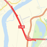 Imported Garmin Route (04/24/2013) Run route image