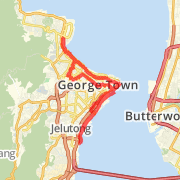 A 26.08 km Run / Jog mapped on Thu Apr 25 2013